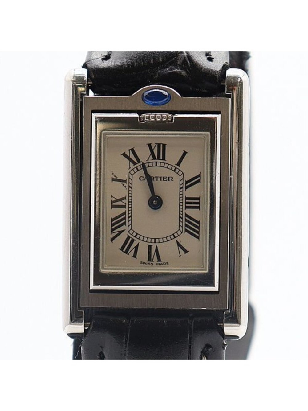 Cartier Tank Vasculant SM White Dial Watch